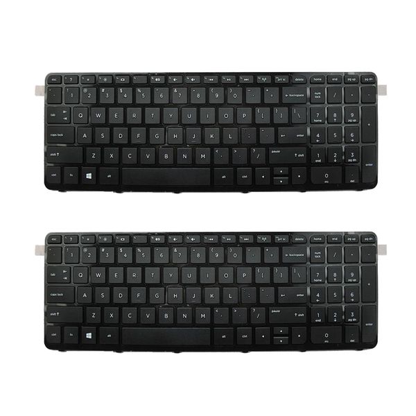 

2x for pavilion 15-n 15-g lapkeyboard replacement us layout black