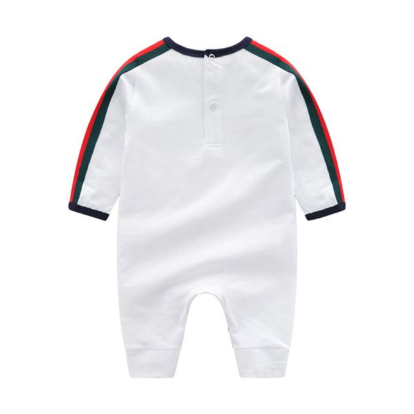 

retail newborn baby embroidery cotton romper 0-2y rompers toddle baby bodysuit children one-piece onesies jumpsuits climbing clothes, Blue