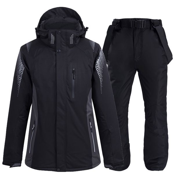 

ski sets, jackets and trousers, men and women ski suit, snowboard sets, very warm windproof waterproof for snow, street winter clothes