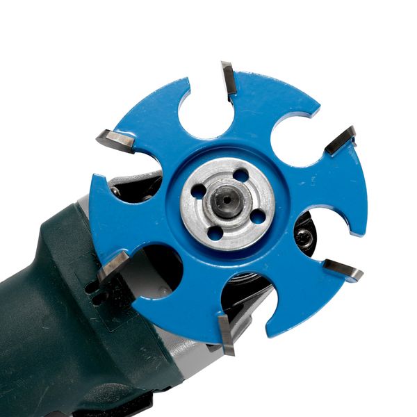 

hexagonal blade fillet anti-reverse power wood carving tool angle grinder accessory for 16mm aperture angle grinder