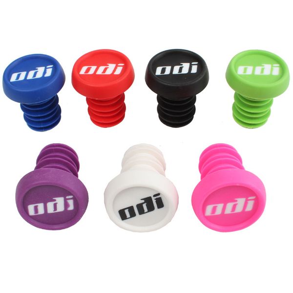 

2 шт odi горный велосипед сцепление против скольжения фирма handlebar caps mtb велосипед lightweight bar end заглушки для mtb bmx dh fr