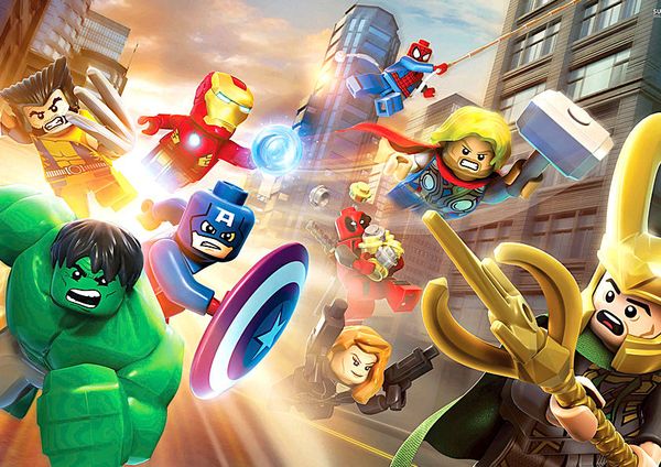 

Marvel Мстители Lego декор стены искусства Шелковый плакат 24x36inch 24x43inch