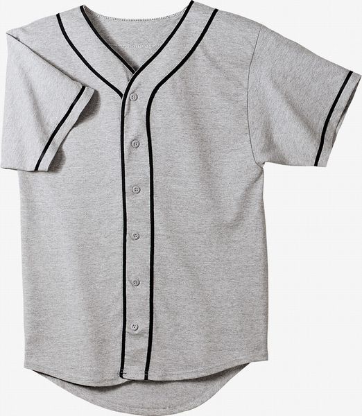 

4532 Custom Baseball Blank jersey Button Down Pullover Men Women size S-3XL