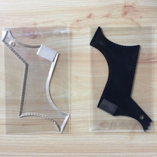 Men S Beard Shaping Styling Template Comb Waterproof Beard Bear