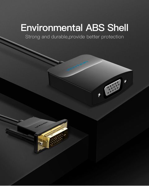 

vention dvi d для vga адаптер dvi 24+ 1 vga конвертер кабель цифровой аналоговый аудио конвертер 1080 p для xbox ps3 ноутбук тв коробка бесп