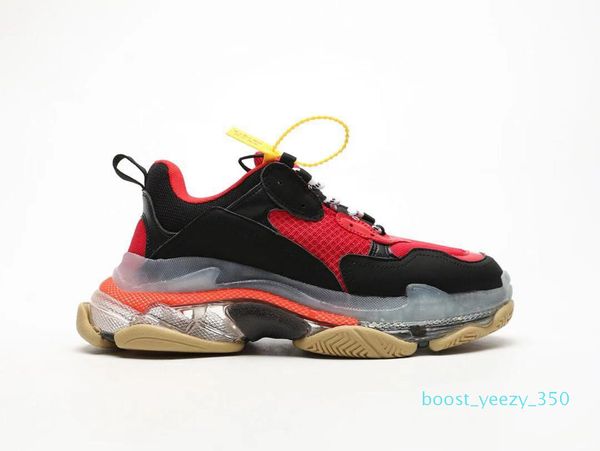 

2020 fashion paris 17fw triple-s sneaker Ѭойной s поведневн папа обђви дл мђжин женин vintage kanye, Black