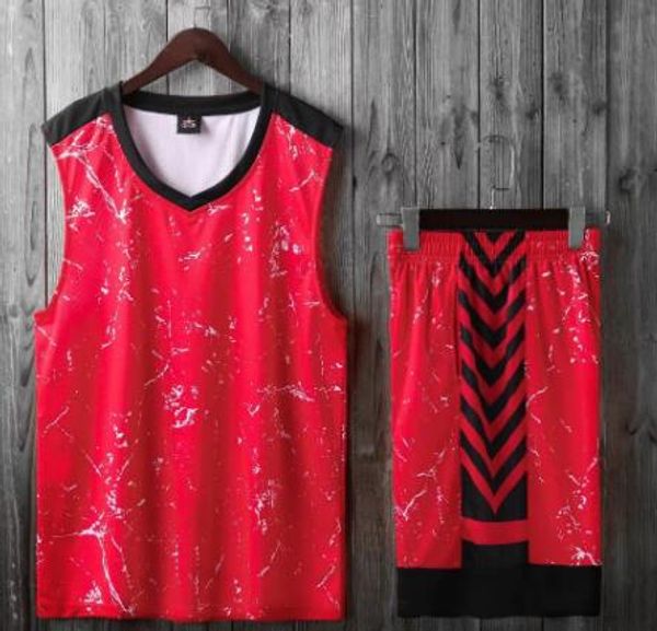 

discount 2019 men mesh performance custom jersey sets with shorts clothing uniforms kits sports fan shop online store customized wear, Black;red