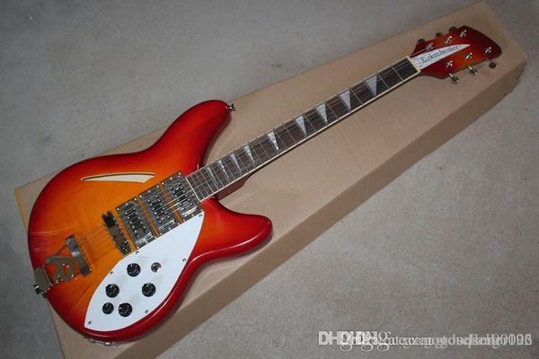

оптовая лучшие качества 6 струны rick 330 325 guitar 3 пикапы r tremolo электрогитара на складе