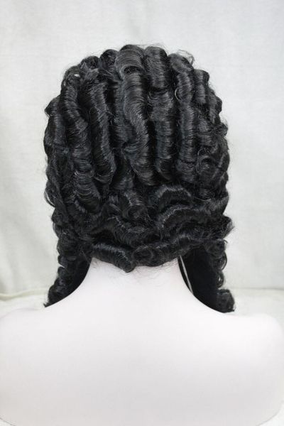 

judge barrister court fancy dress costume cosplay wig hair wig #ef67