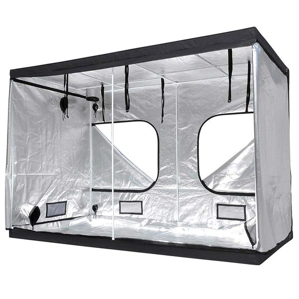 

litgrow 118x60x78 дюйма (300x150x200cm) большой крытый grow палатка non toxic светоотражающие майларовый завод гидропоника размножение цвето