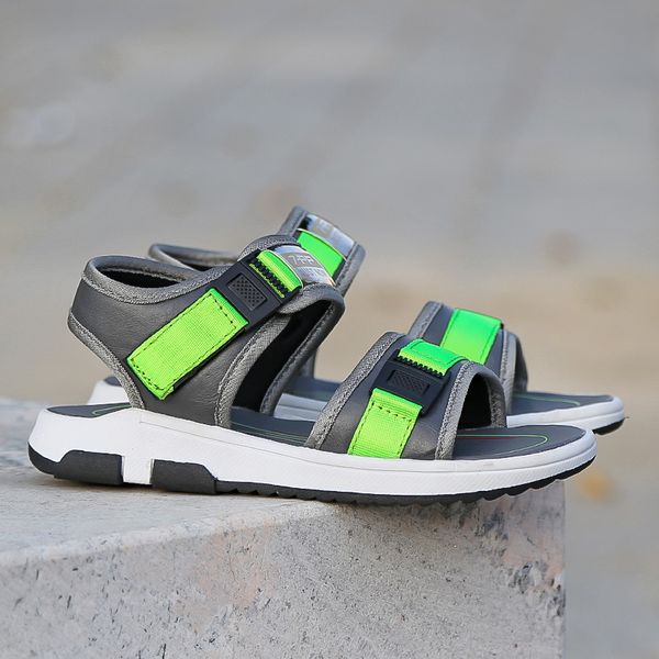 

children summer beach sandals new arrive little kids shoes eur size 28-38 2020 summer kids sandals boys and girls slides, Black;red