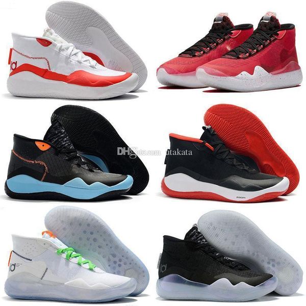 

2019 новый mvp kevin durant kd 12 anniversary university 12s xii oreo мужская баскетбольная обувь usa elite kd12 спортивные кроссовки размер