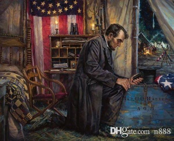 

nathan greene nowhere else to go abraham lincoln union civil war hd print wall art oil painting on canvas multi sizes p247 200315