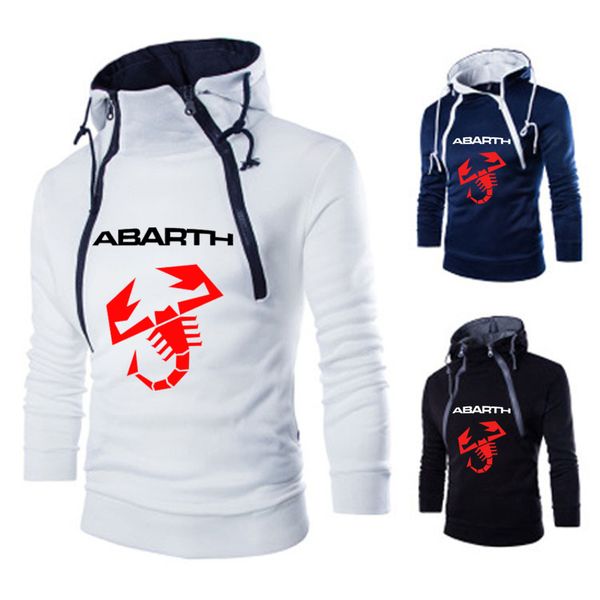 

men's hoodies abarth car printed sweatshirt fashion streetwear men's clothes casual sportswear x