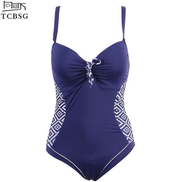 

tcbsg 2019 new arrival plus size one piece swimsuit female retro swimwear summer bathing suit beach wear bodysuit l~4xl, White;black