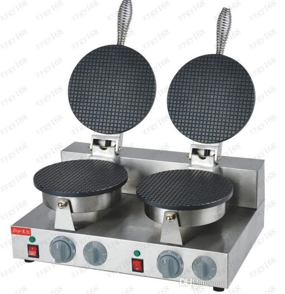 

double head ice cream cone maker/ waffle cone machine 110v 220v ing