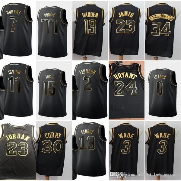 kobe black and gold shirt
