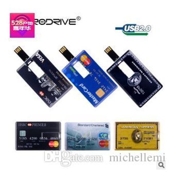 

credit card master visa cards hsbc american express usb flash drive pen 64gb 32g 8g 16g usb bank card memory sticks drive pen