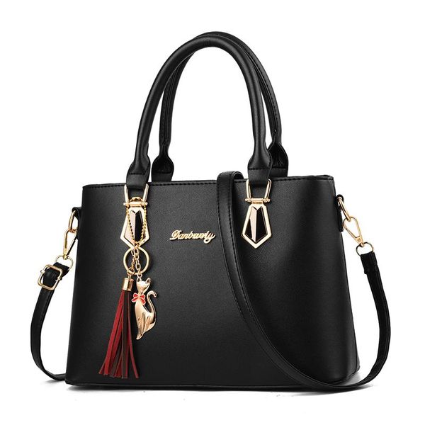 

2019 new pu elegant ladies luxury one shoulder casual bag handbag fashion messenger bag large capacity long distance travel