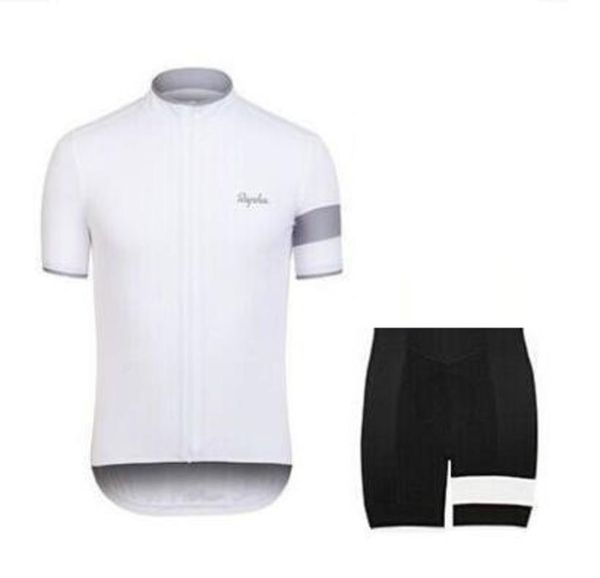 

2020 rapha shorts cycling jerseys sets 2020 cool bike suit bike jersey breathable cycling short sleeves shirt bib shorts mens cycling cl, Black;red