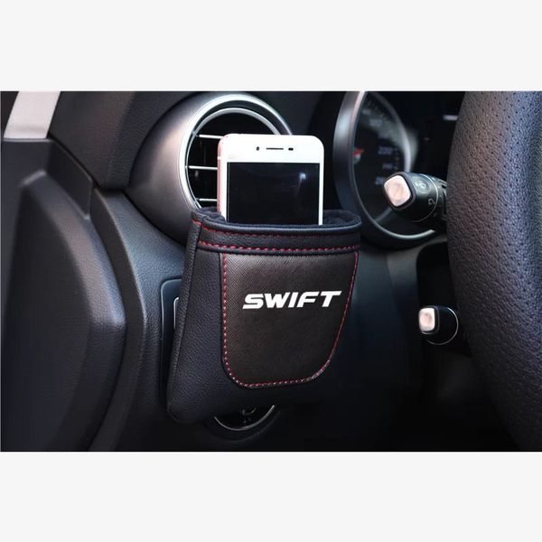

pu leather car air vent stow tidy storage for swift