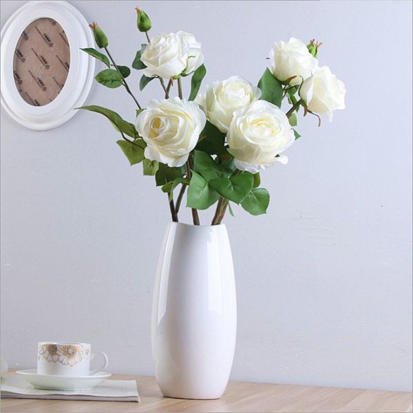 

new champagne simulation flower home office decoration artificial flower party holiday wedding bride hand holding fake flowers