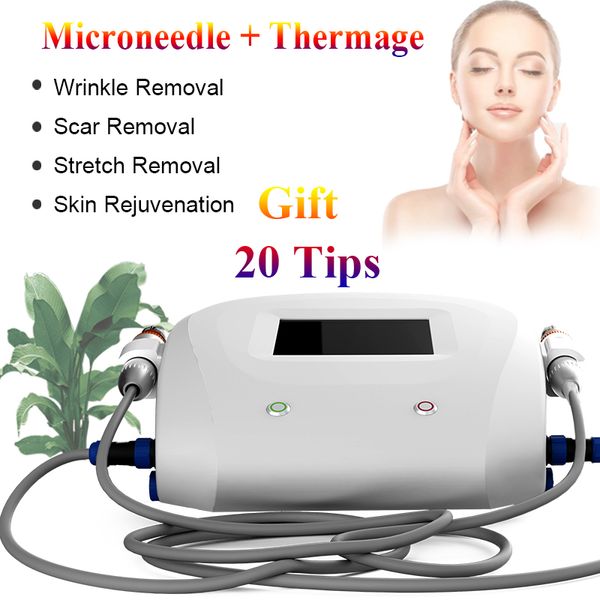 

термаж rf портативный микроиглы машин микро игла дробно вч омоложение кожи машины красота термаж морщин вч оборудование