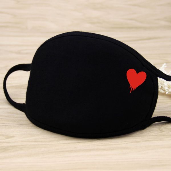

designer mask outdoor face masks women cotton fashion printed black mask dustproof individual printed mask high quality