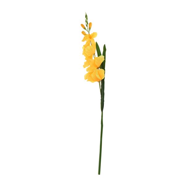 

1pc artificial simulation gladiolus flower stem wedding home decor 8 colors