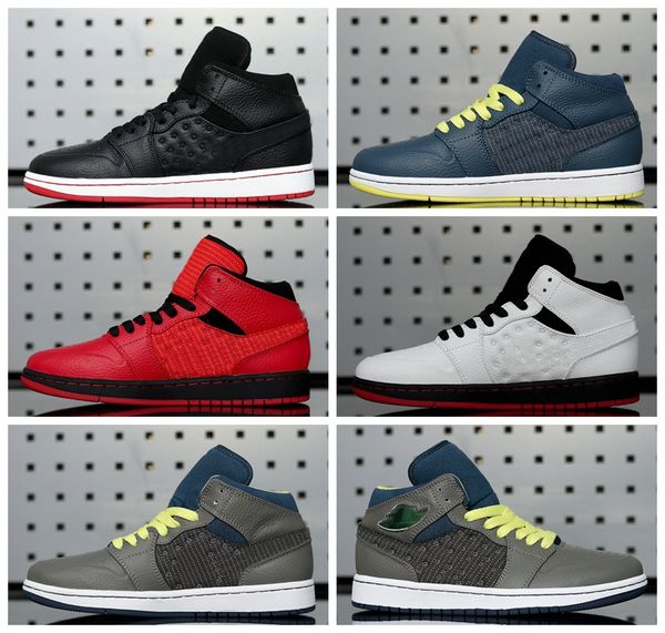 

2020 new arrival 1s 97s he got game playoffs txt white black gym red basketball shoes 13s 13 mens trainers sneakers us 7-11