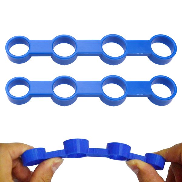 

2x hand finger extensor exerciser strengthener trainer medium