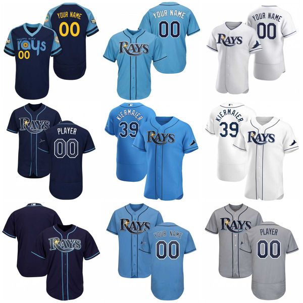 

2020 tampa men's women's youth bay ray nk austin meadows tommy pham willy adames avisaÃ­l garcÃ­a ji-man choi mike zunino blake snel, Black;red