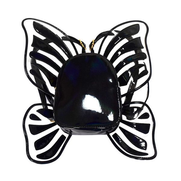 

girl backpack holographic laser angle wing mini backpacks shiny hologram school bags girl teenager backpack