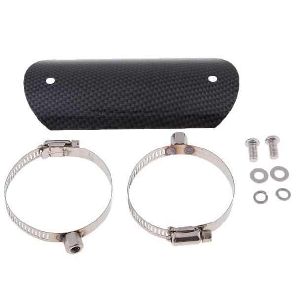 

universal motorcycle exhaust muffler pipe heat shield burn-proof cover guard