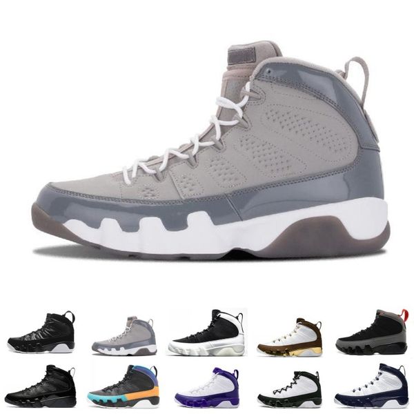 

LA 9 men basketball shoes 9s Lakers PE Bred Cool Grey Black white The Spirit Mop Melo mens trainers designer shoes sports sneakers