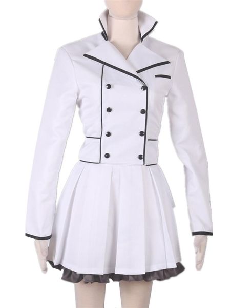 

anime rwby season 2 white weiss schnee lolita dress cosplay costume, Black
