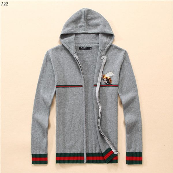 

fashion sweatshirt casual men's and women's couples street sweater designers zipper hoodie luxury jacket 02, White;black