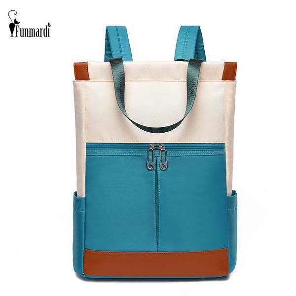 

funmardi oxford waterproof women backpack laplarge capacity shoulder bags female backpack brand satchel travel bag wlhb2066
