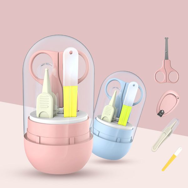 

infant nail scissors set baby nail knife tweezers special anti-pinch nail clippers for newborns infants and children scissors