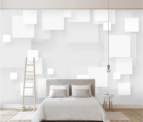 

ainyoousem 3d stereo minimalist geometric mosaic background wall papier peint papel de parede wallpaper 3d wallpaper stickers