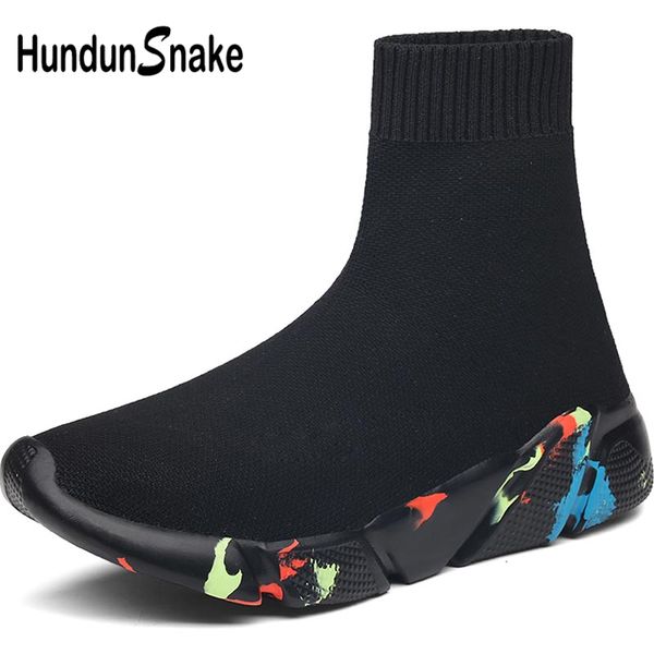 

hundunsnake big size running socks sneakers for men athletic shoes mens shoes sports sport women high walk black b-037