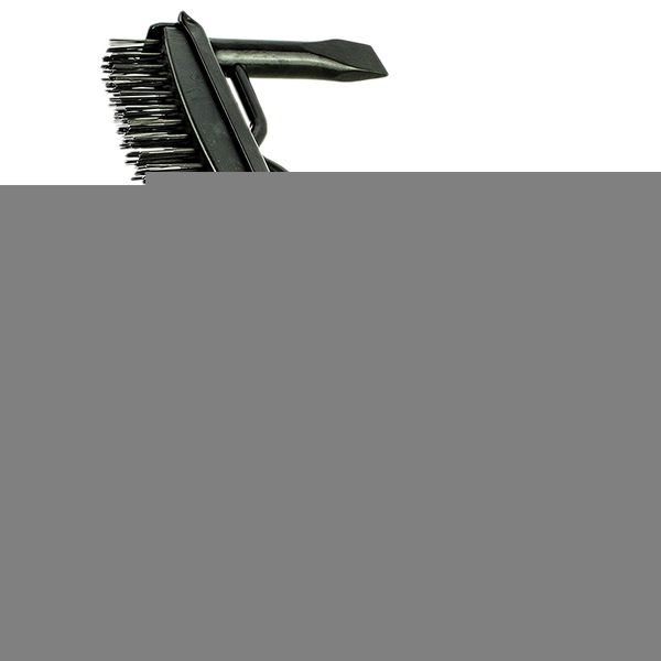 

chipping slag hammer wire welding brush. 2 in 1 design with removable wire brush