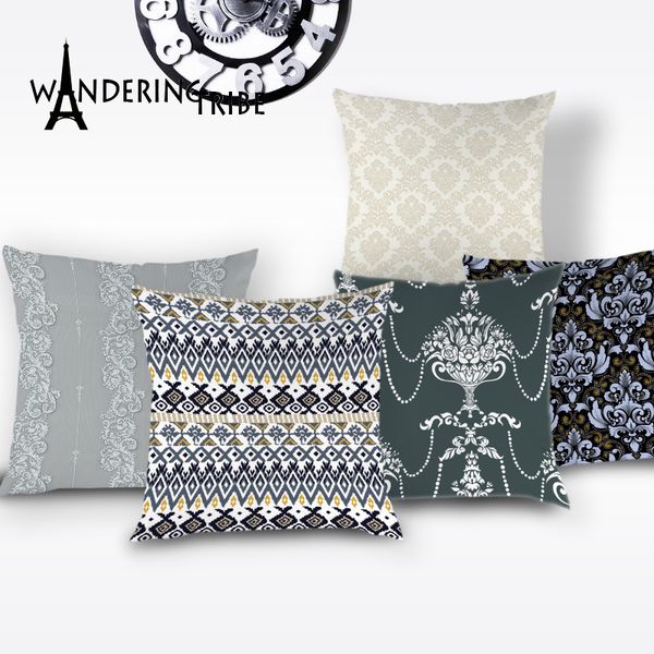 

geometric line scandinavian throw pillow cases farmhouse home decor cushion covers jacquard pillow case car bohemian print cover