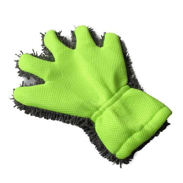 

soft tools dust remove glove exterior interior car care car wash micar cleaning durable home two side 5-finger practical