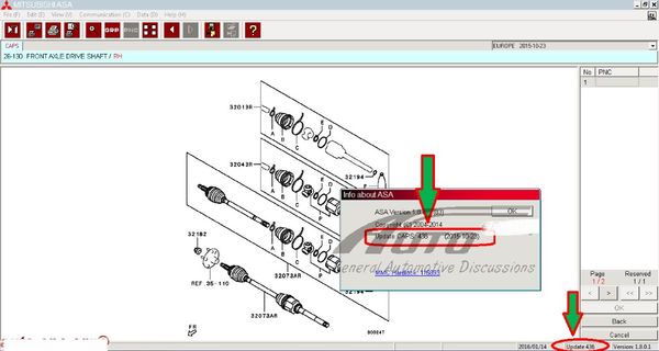 

europe + asia + japan (mmc asa) complete set [09/2018] for mitsubishi