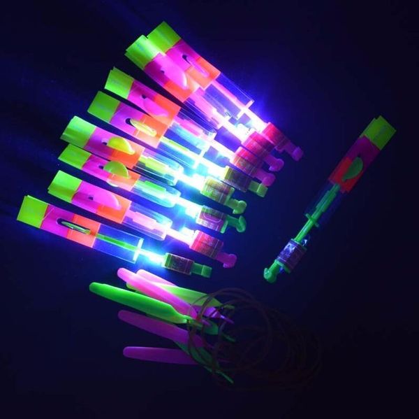 

led light up glowing blue led copter christmas gift led arrow flare glow amazing helicopter flying children toys