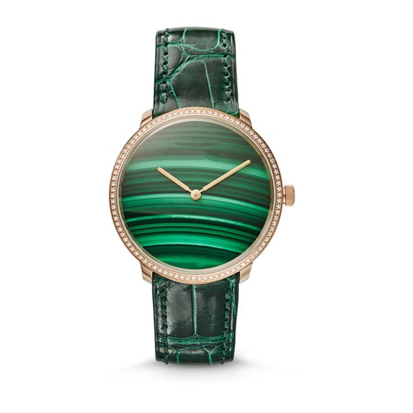 

2020oem custom 3atm waterproof luxury quartz movt malachite dial marble watch, Slivery;brown