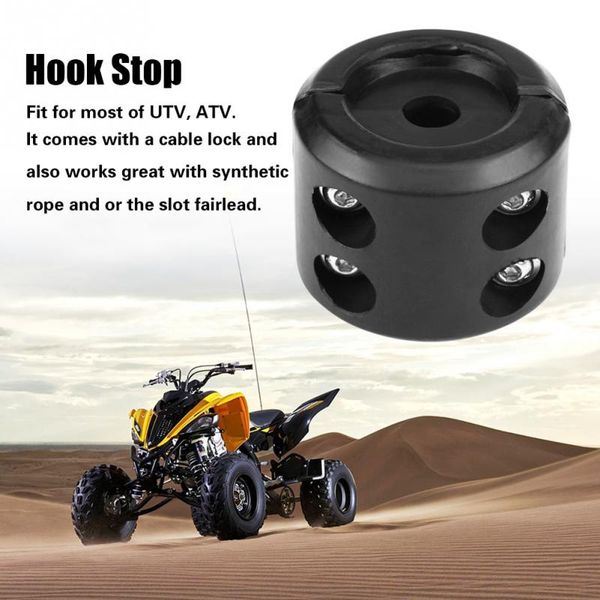 

atv utv winch split cable hook sser set rubber cushion hook ser line save winch cable universal