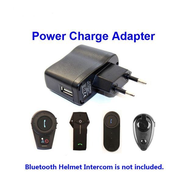 

bluetooth motorcycle helmet intercom power charger adaptor match with t-com fdcvb colo kie