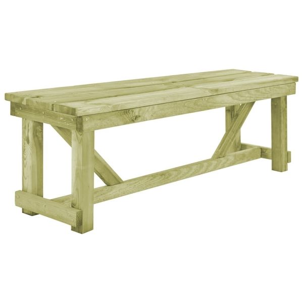 

garden bench 140 cm impregnated pine wood garden sets